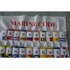 Flagi MKS Międzynarodowy Kod Sygnałowy, Gala Banderowa, Code of Signals Flags 40szt oddzielne flagi w pokrowcu