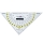 Trójkąt Nawigacyjny NAUTICAL TRIANGLE 35 cm Ekierka nawigacyjna PRODUKT POLSKI NauticDecor