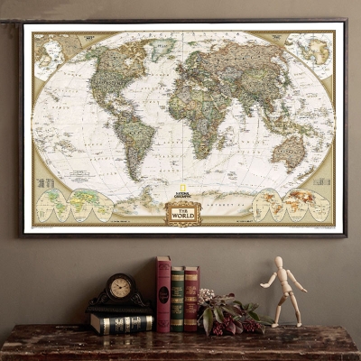 Obraz Mapa Świata retro