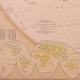 Obraz Mapa Świata retro