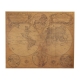 Obraz Mapa świata retro vintage world map