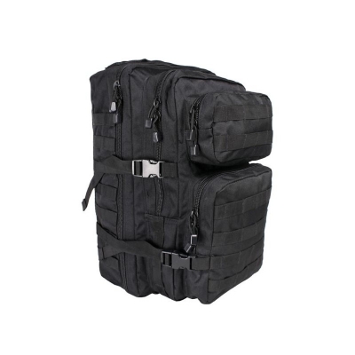 Mil-Tec Assault Pack - Plecak taktyczny turystyczny Big 36L - Czarny - 14002202