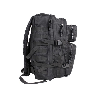 Mil-Tec Assault Pack - Plecak taktyczny turystyczny Big 36L - Czarny - 14002202