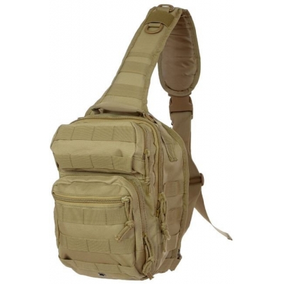 Plecak jednoramienny ONE STRAP BACKPACK mil-tec 14059105 coyote 10L