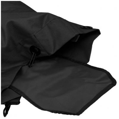 Worek marynarski z szelkami, worek żeglarski z szelkami, MiL-TeC, PVC, black, czarny