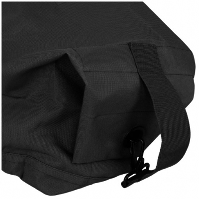 Worek marynarski z szelkami, worek żeglarski z szelkami, MiL-TeC, PVC, black, czarny