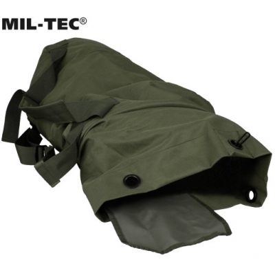 Worek marynarski z szelkami, worek żeglarski z szelkami, MiL-TeC, PVC, olive, oliwkowy