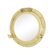 BULAJ Lustro mosiądz polerowany - ILUMINATOR port hole mirror  38 cm