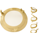 BULAJ Lustro mosiądz polerowany - ILUMINATOR port hole mirror  38 cm