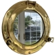 BULAJ Lustro mosiądz polerowany - ILUMINATOR port hole mirror  38 cm