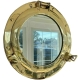 BULAJ Lustro mosiądz polerowany - ILUMINATOR port hole mirror  38 cm