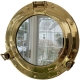 BULAJ Lustro mosiądz polerowany - ILUMINATOR port hole mirror  38 cm