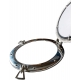 SREBRNY BULAJ Lustro - ILUMINATOR port hole mirror  38 cm