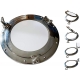 SREBRNY BULAJ Lustro - ILUMINATOR port hole mirror  38 cm